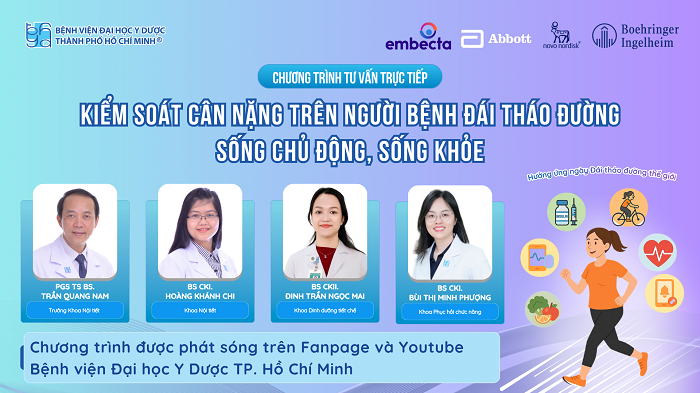 Vì sao phải kiểm soát cân nặng đối với người Bệnh đái tháo đường